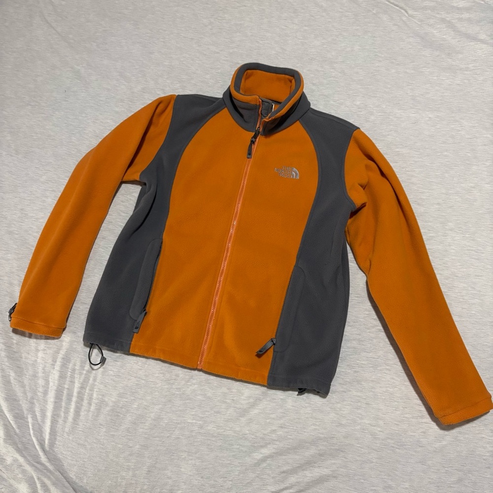 The North Face Orange and Gray Jacket